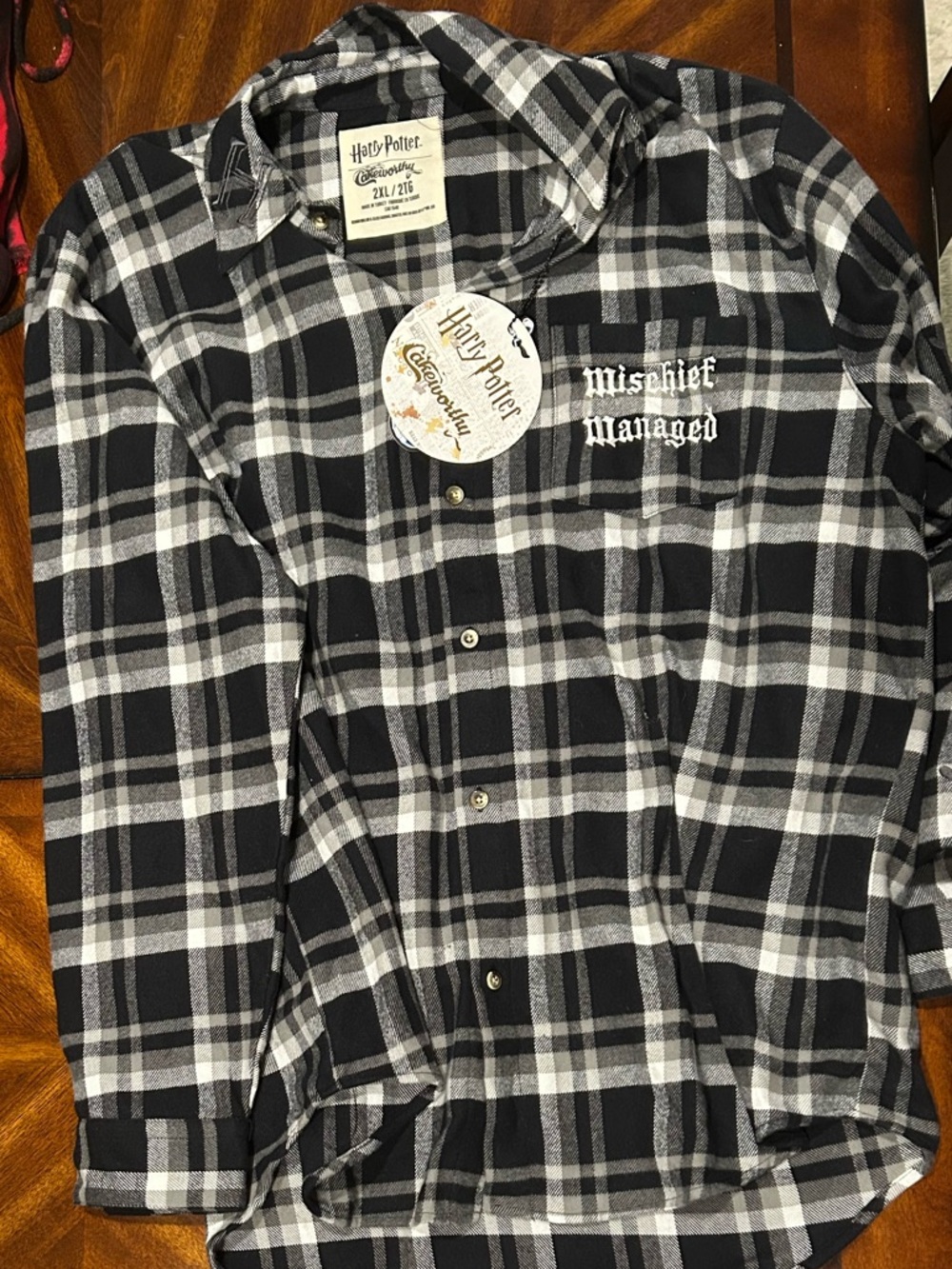Cakeworthy Harry Potter Flannel Shirt